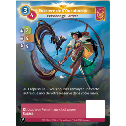 Encrière de L'Ouroboros Carte Unique Lyra Altered TCG