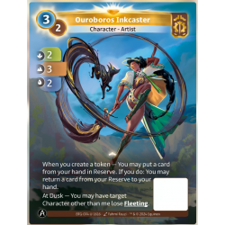 Encrière de L'Ouroboros Carte Unique Lyra Altered TCG