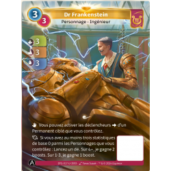 DR Frankenstein Carte Unique Lyra Altered TCG