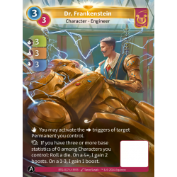 DR Frankenstein Carte Unique Lyra Altered TCG