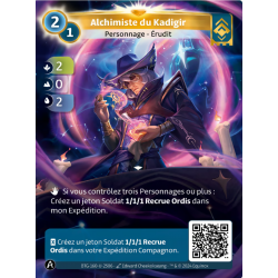 Alchimiste du Kadigir Carte Unique Ordis Altered TCG