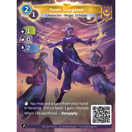 Yzmir Stargazer 2-1 Unique Card Yzmir Altered TCG