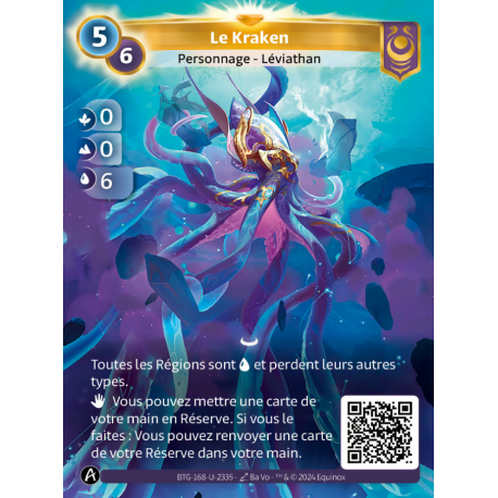 Le Kraken 5-6 Unique Yzmir Altered TCG