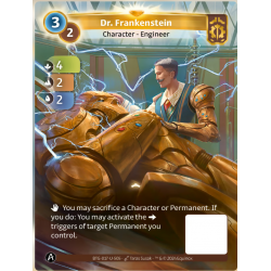 Dr Frankenstein 3/2 Carte Unique Axiom Altered TCG