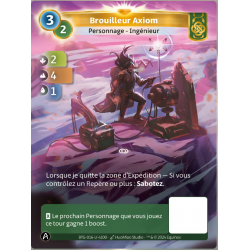 Brouilleur Axiom (2-4-1) Unique Muna Altered TCG