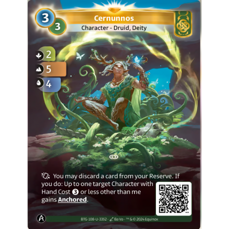 Cernunnos (2-5-4) Unique Card Muna Altered TCG