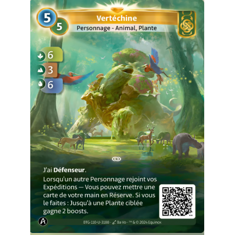 Vertéchine (6-3-6) Carte Unique Muna Altered TCG 