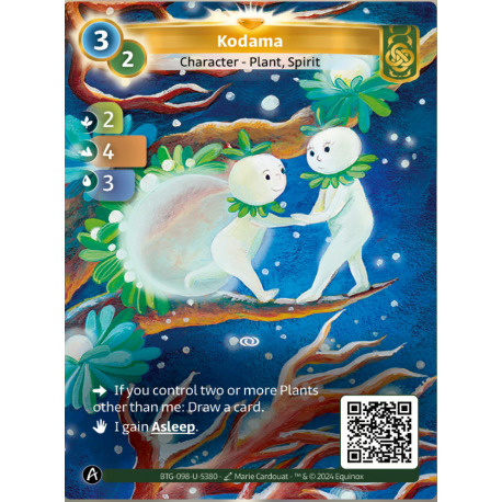 Kodama (2-4-3) Unique Card Muna - Altered TCG