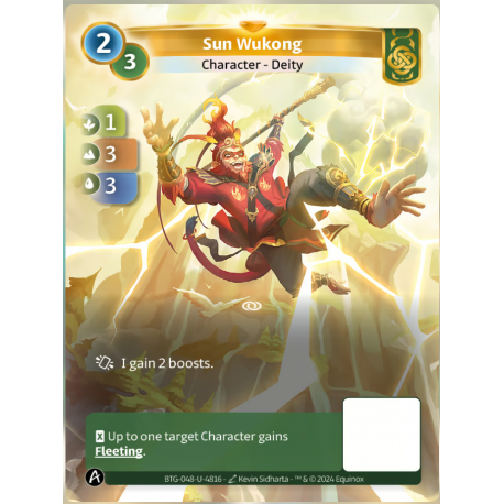 Sun Wukong (1-3-3) Unique Card Muna Altered TCG