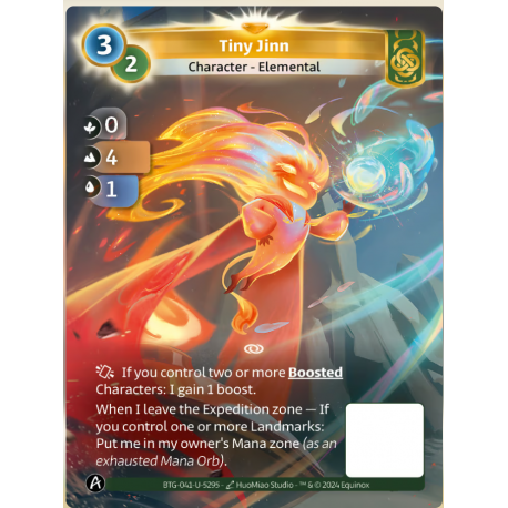 Tiny Jinn (0-4-1) Unique Card Muna Altered TCG