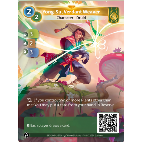 Yong-Su, Verdant Weaver Unique Card Muna Altered TCG 