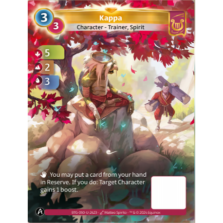 Kappa (5-2-3) Unique card Lyra Altered TCG