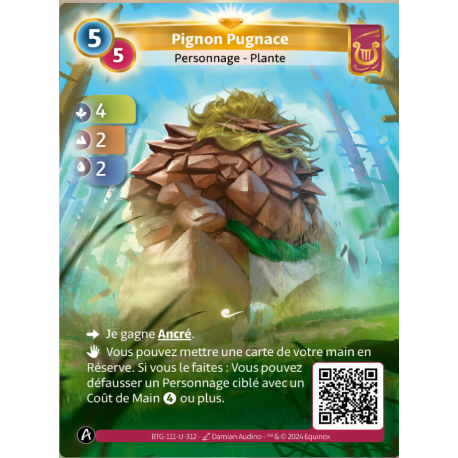 Pignon Pugnace (4-2-2) Carte Unique Lyra Altered TCG