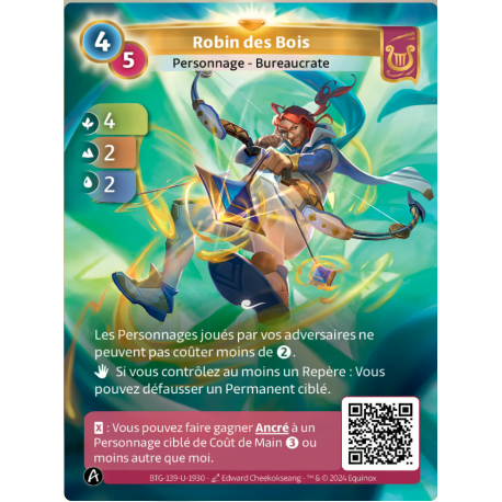 Robin des Bois (4-2-2) ALT Lyra Unique Lyra Altered TCG