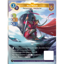 Hua Mulan (1-4-4) Carte Unique Yzmir -Altered TCG