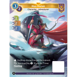 Hua Mulan (1-2-2) Carte Unique Yzmir Altered TCG