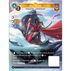 Hua Mulan (0-3-3) Carte Unique Yzmir Altered TCG