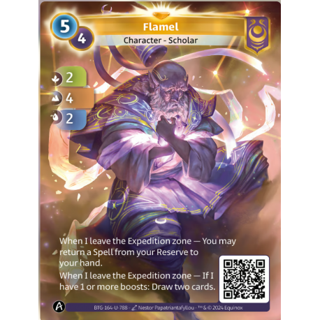 Flamel (2-4-2) Unique Card Yzmir Altered TCG