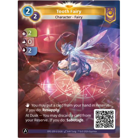 Tooth Fairy (2-0-2) Unique Yzmir Altered TCG