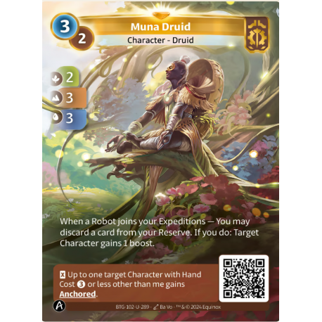 Muna Druid (2-3-3) Unique Axiom Altered TCG