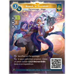 Kuwat, Le Dissident (5-3-5) Unique Ordis - Altered TCG - Edition KS