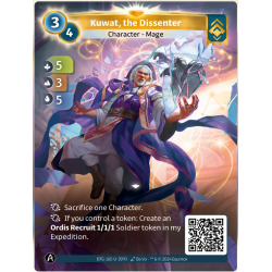 Kuwat, Le Dissident (5-3-5) Unique Ordis - Altered TCG - Edition KS