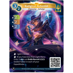 Alchimiste du Kadigir (2-2-2) Carte Unique Ordis - Altered TCG