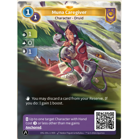 Muna Caregiver 1-0-1 Unique Yzmir - Altered TCG - Edition KS