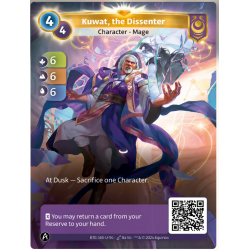 Kuwat, Le Dissident (6-6-6) Carte Unique Yzmir - Altered TCG - Edition KS