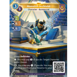 Archiviste du Monolithe (2-4-4) Unique Yzmir - Altered TCG