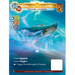 Kaibara, Léviathan Asgarthi (7-7-7) Carte Unique Bravos - Altered TCG