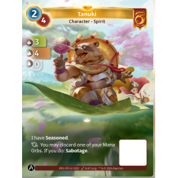 Tanuki (3-4-0) Carte Unique Bravos Altered TCG