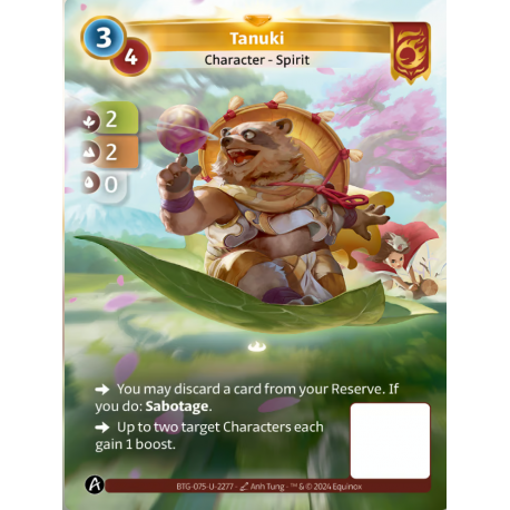 Tanuki (2-2-0) Unique Bravos - Altered TCG