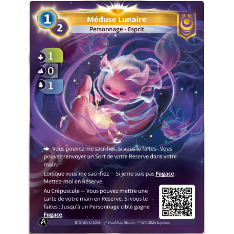 Méduse Lunaire (1-0-1) Unique Yzmir - Altered TCG - Edition KS