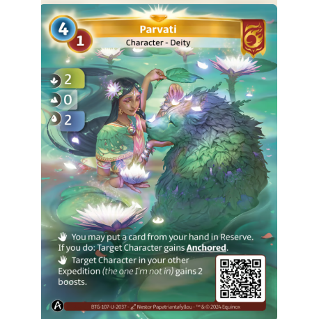 Parvati (2-0-2) Unique Bravos - Altered 