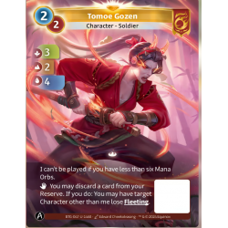 Tomoe Gozen (3-2-4) Carte Unique Bravos Altered TCG