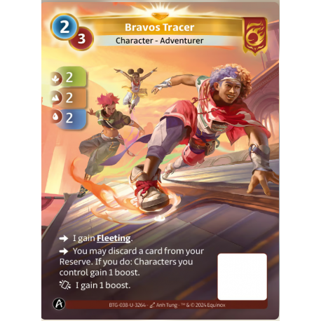 Bravos Tracer (2-2-2) Unique Bravos Altered TCG