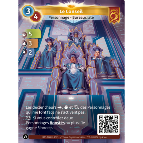 Le Conseil (5-3-2) Unique Bravos - Altered TCG