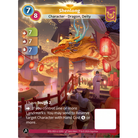 Shenlong 7/8 Unique Lyra - Altered TCG - Edition KS