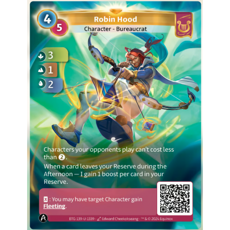 Robin Hood (3-1-2) ALT Unique Lyra - Altered TCG