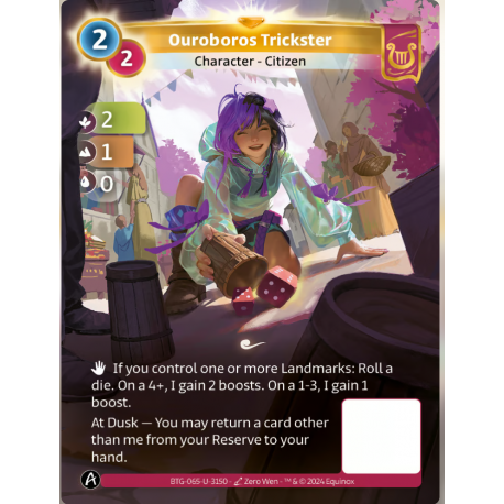 Ouroboros Trickster (2-1-0) / Unique Lyra - Altered TCG