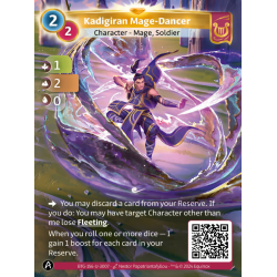 Mage-Danseur du Kadigir (1-2-0) Unique Lyra - Altered TCG - Edition KS