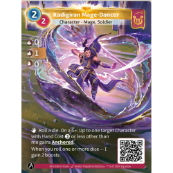 Mage-Danseur du Kadigir (0-1-0) Unique Lyra - Altered TCG - Edition KS