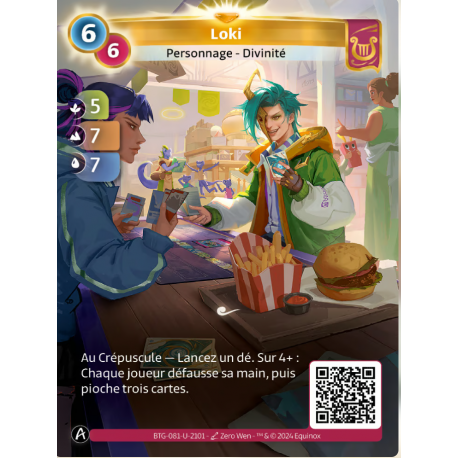 Loki (5-7-7) ALT / Unique Lyra - Altered TCG - Edition KS