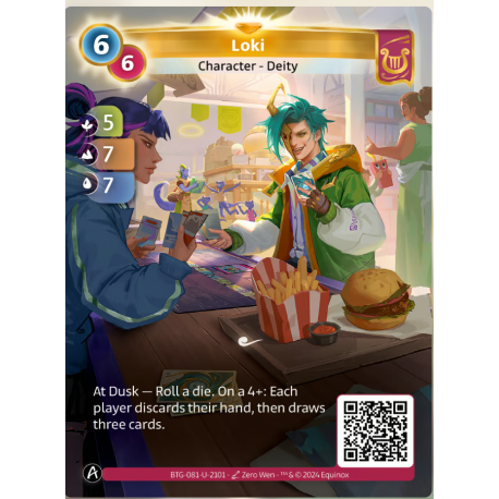 Loki (5-7-7) ALT Unique Lyra - Altered TCG