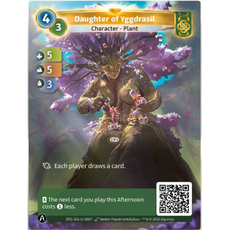 Daughter Of Yggdrasil (5-5-3) Carte Unique Muna - Altered TCG - Edition KS