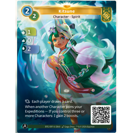 Kitsune (1-0-2) Unique Muna - Altered TCG