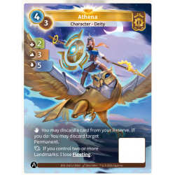 Athena (2-3-5) Unique Axiom - Altered TCG