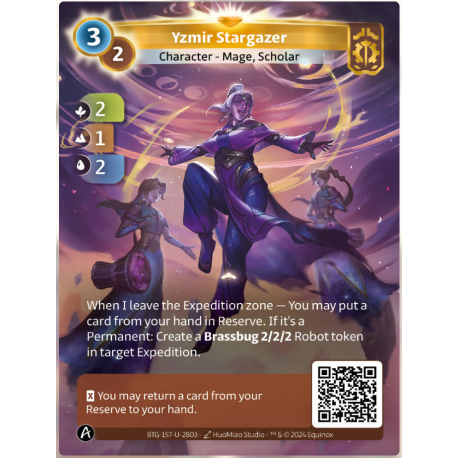 Yzmir Stargazer (2-1-2) carte Unique Axiom - Altered TCG