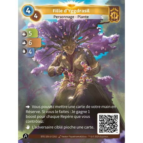 Fille d'Yggdrasil (5-6-4) Carte Unique Axiom - Altered TCG